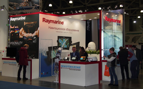 Компания Микстмарин является эксклюзивным дистрибьютором морской электроники компании Raymarine в России