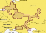 Навигационная карта Navionics Gold 52XG: Европейская часть России (37XG+38XG+39XG+40XG)